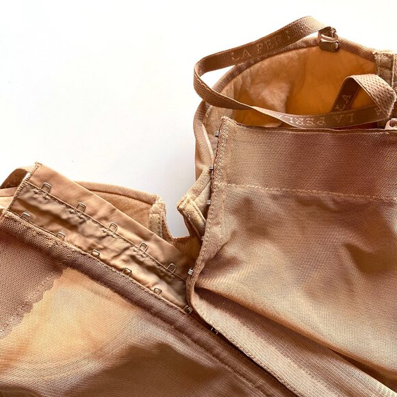 La Perla Italy Nude Removable Straps Shapewear Corset Lingerie Size 3 - Picture 8 of 11